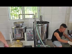 máquina eléctrica de prensa de aceite de coco